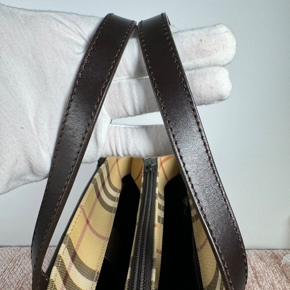Burberry London Nova Check Vintage Handbag - Picture 11 of 12